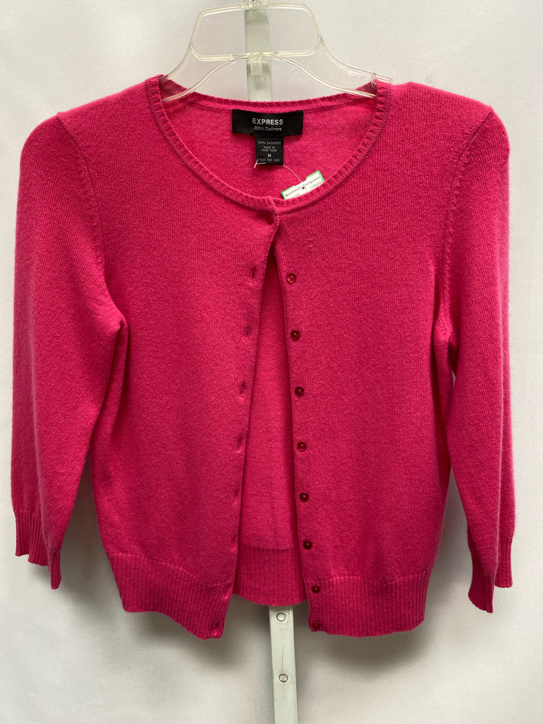 Express Size Medium Hot Pink Cashmere Sweater