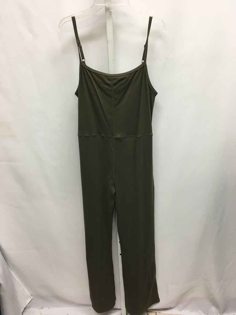 Kimberly C. Size Large Green Jumpsuit