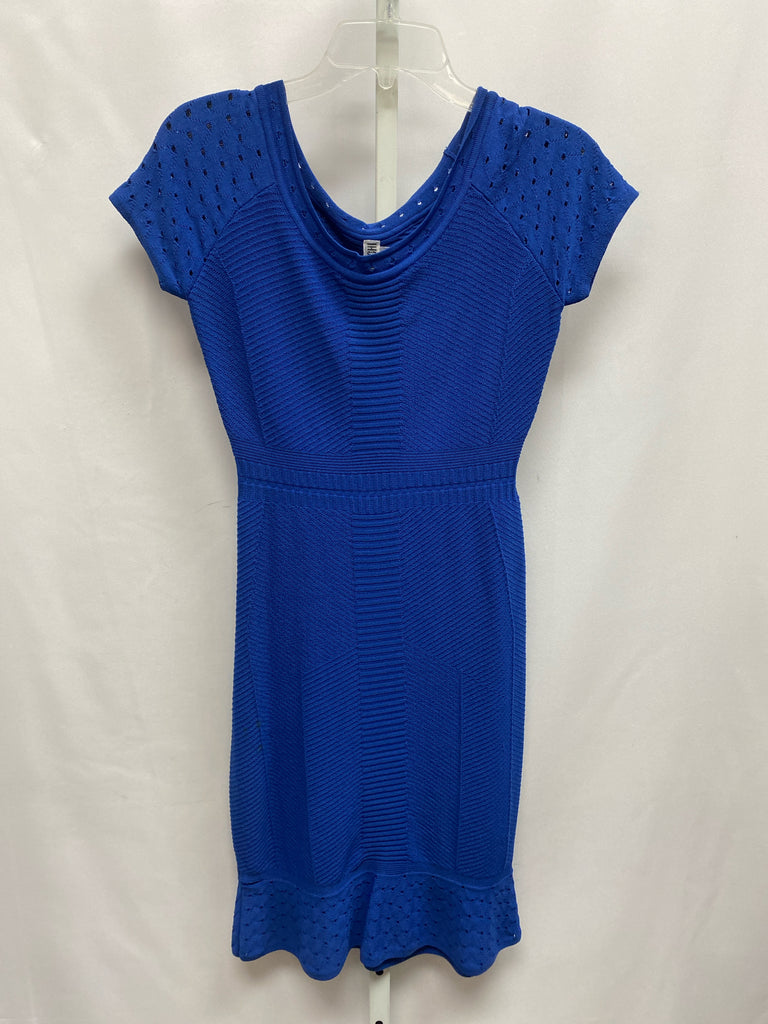 Size Small Blue Short Sleeve Dress