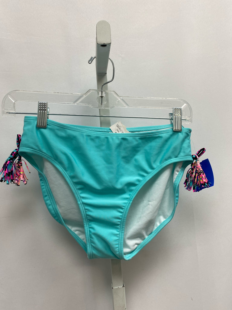 Size XLarge xhilaration Aqua Swimsuit Bottom Only