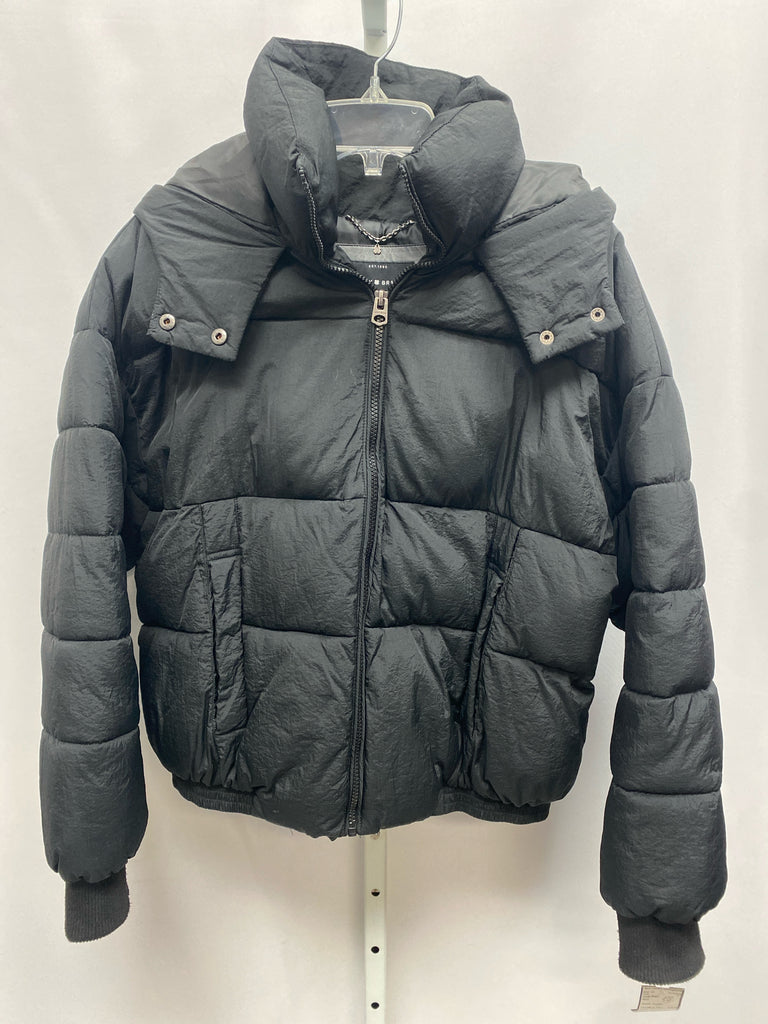 Lucky Brand Size Medium Black Coat