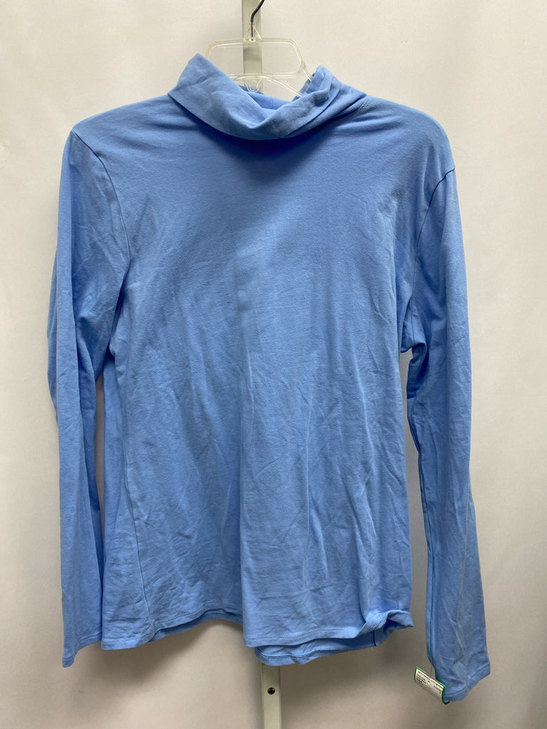 Duluth Size Large Lt Blue Long Sleeve Top