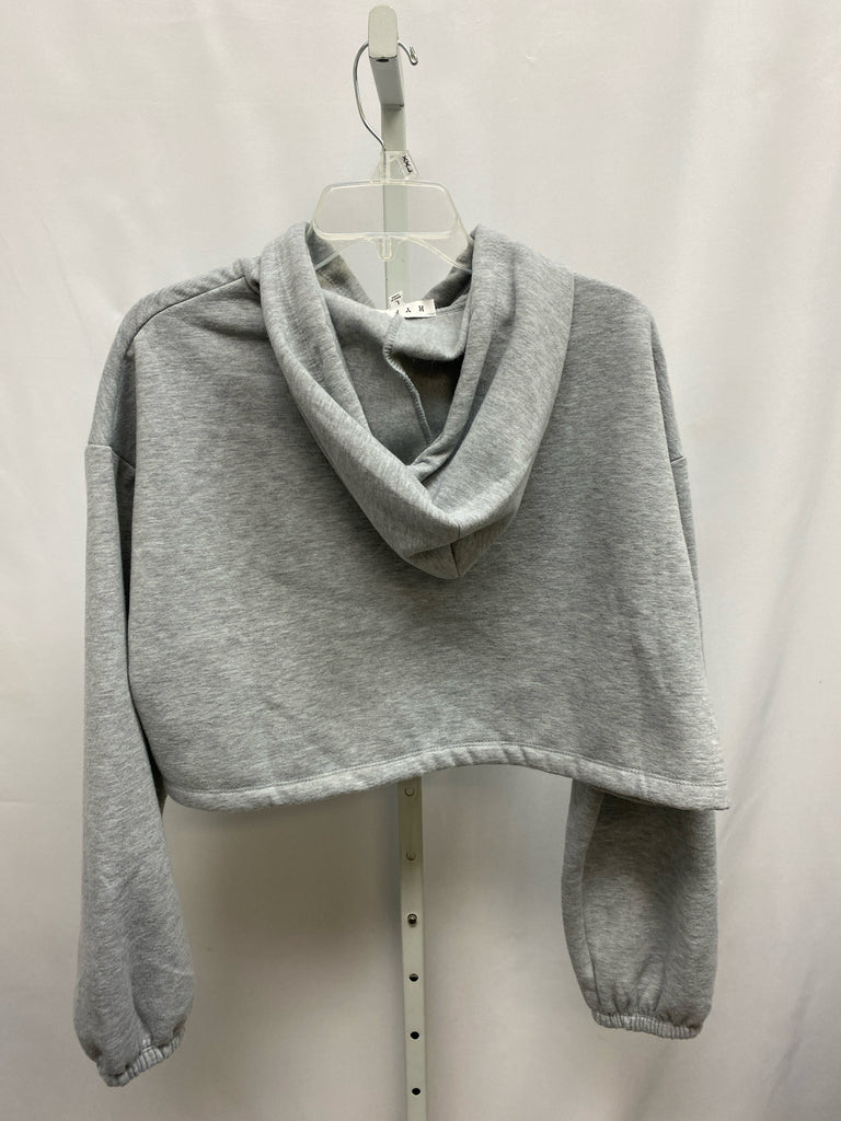 Size Large Gray Heather Hoodie