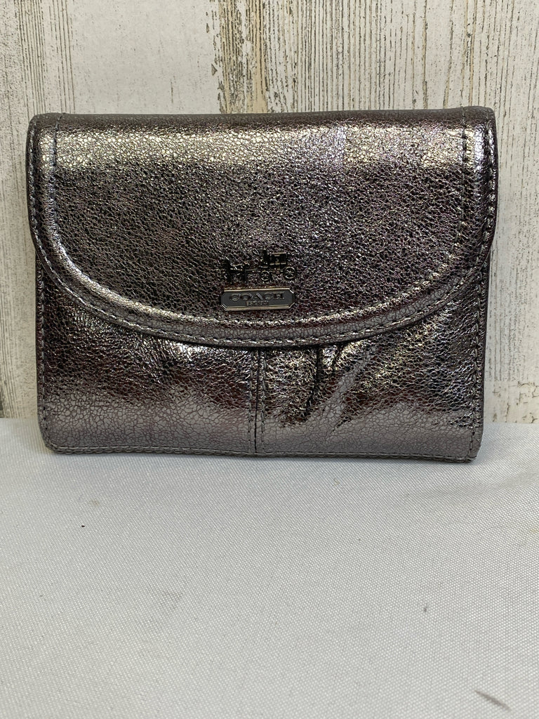 Coach Silver Designer Wallet