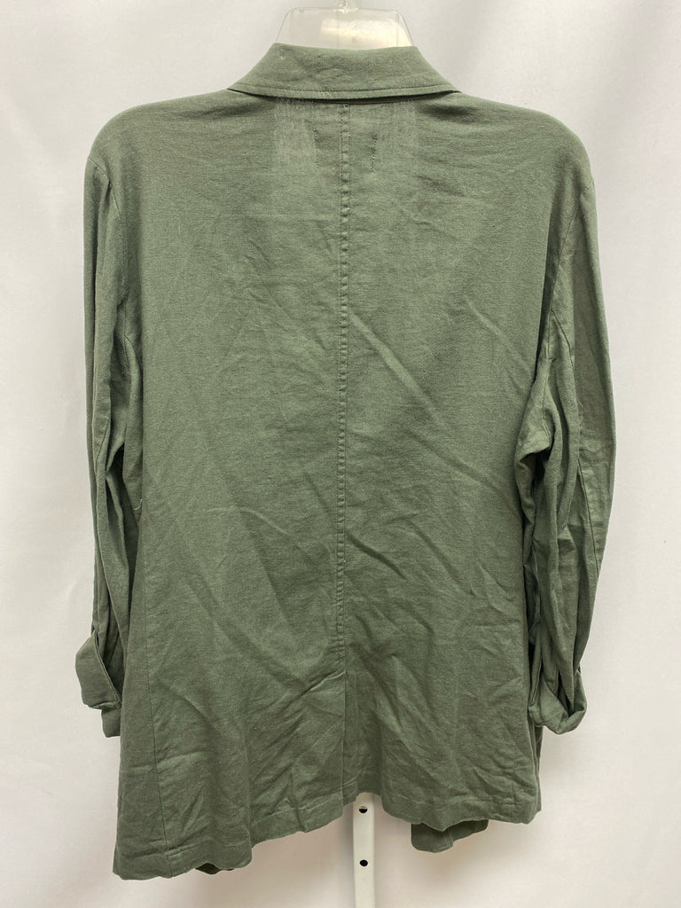 Caslon Size Large Army Green Jacket/Top