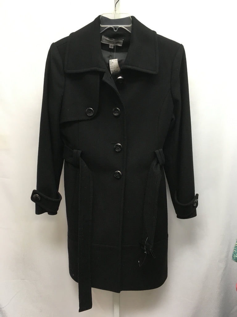 Anne Klein Size 12 Black Coat