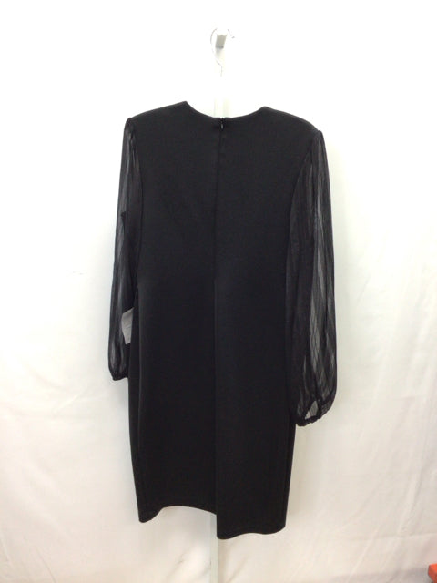 Size 10 Connected Black Long Sleeve Dress