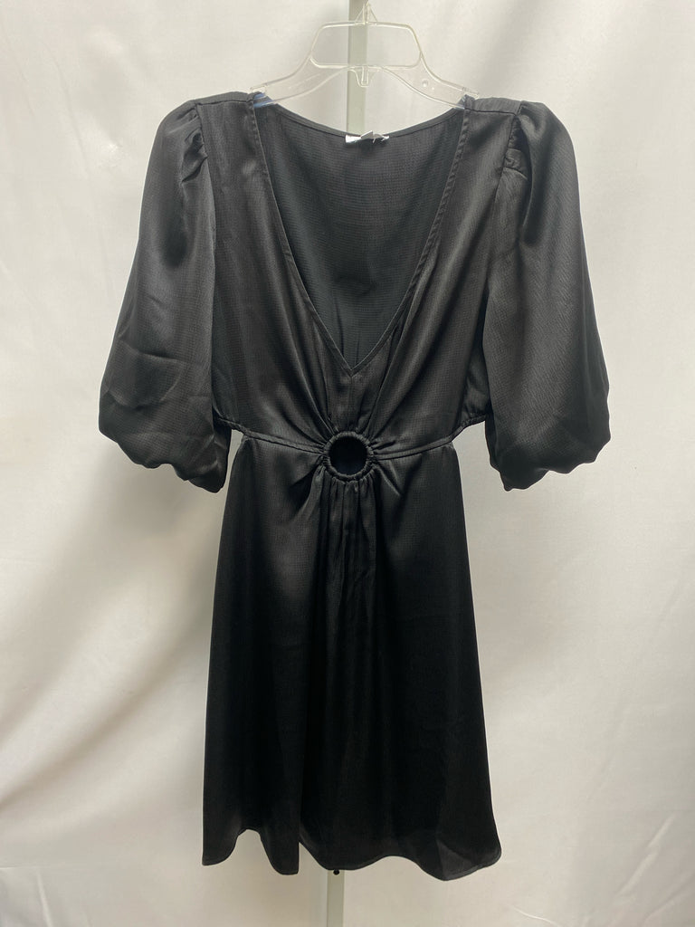 Size Medium Mittoshop Black Short Sleeve Dress