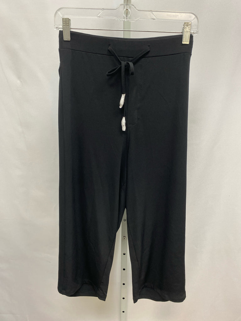 Susan Graver Size 3X Black Crop/Capri