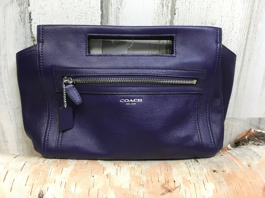 Coach Purple Designer Handbag