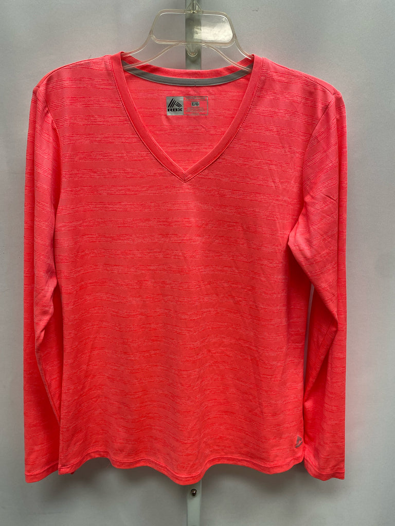 rbx Size Large Hot Pink Athletic Top