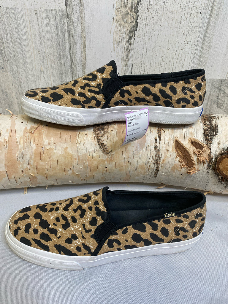 Keds Size 10 Animal Print Sneakers