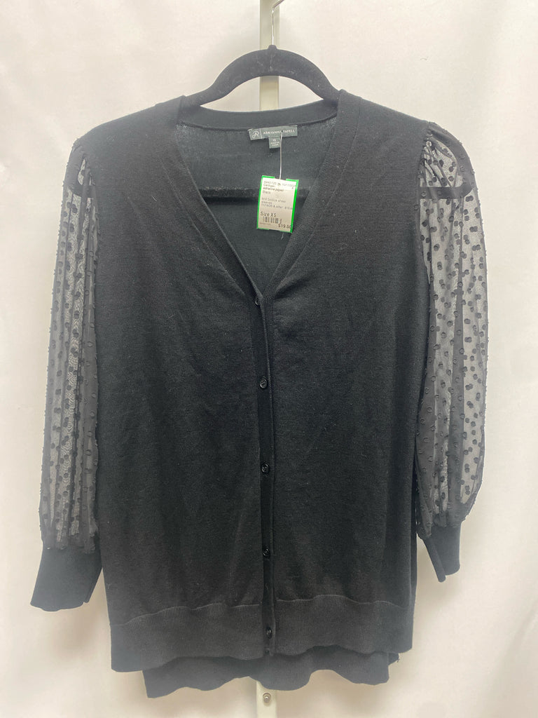adrianna papell Size XS Black Cardigan