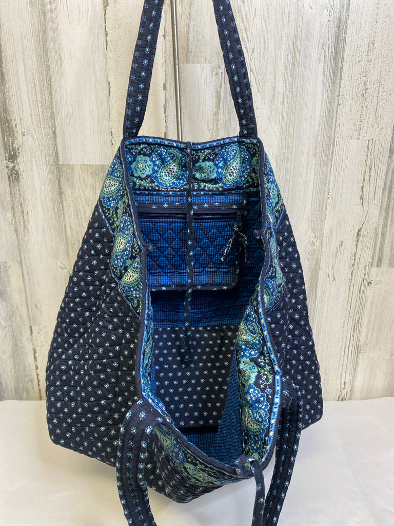 Vera Bradley Navy Print Tote