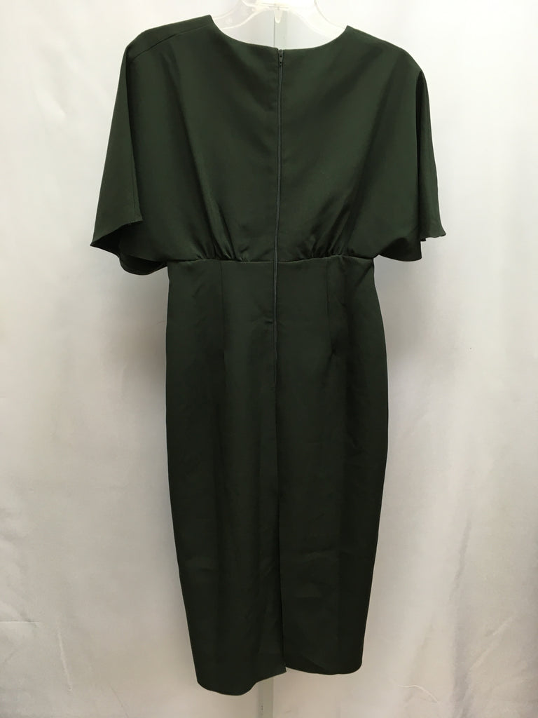 Size 6 Asos Army Green Short Sleeve Dress
