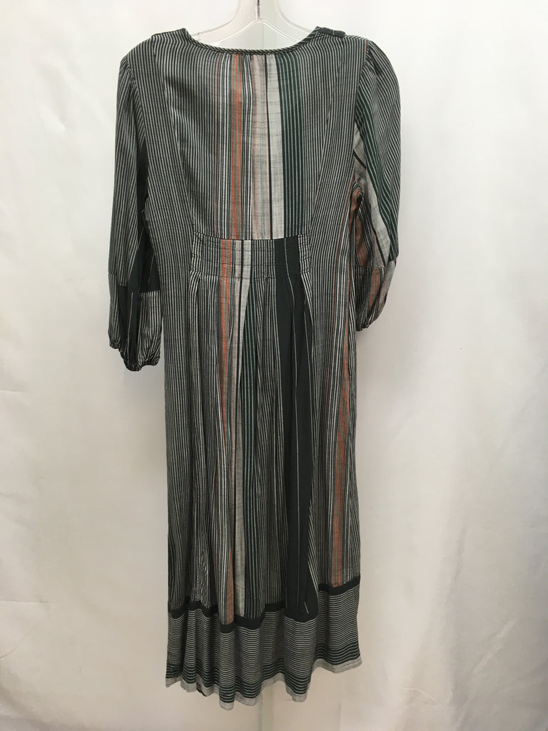 Size XS Universal Thread Gray Stripe 3/4 Sleeve Dress