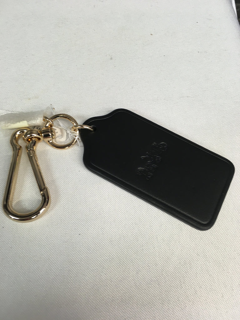 Coach Black Designer Key Chain