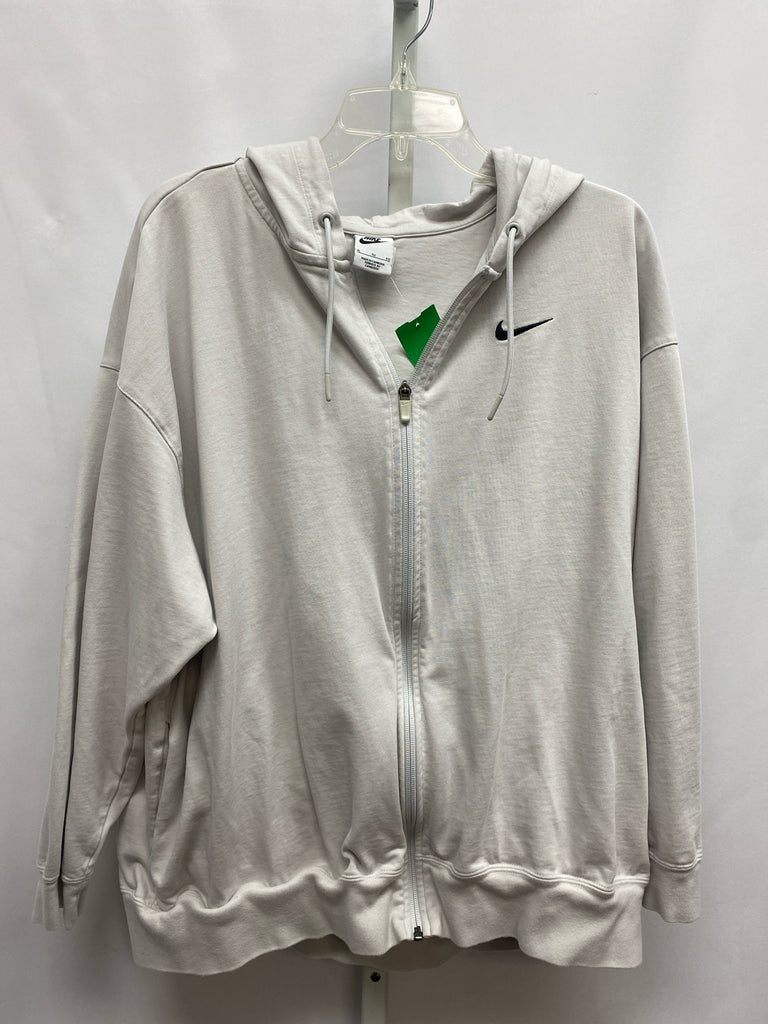 Nike Size XL Gray Athletic Jacket