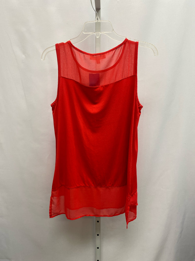 Philosophy Size Small Red Sleeveless Top