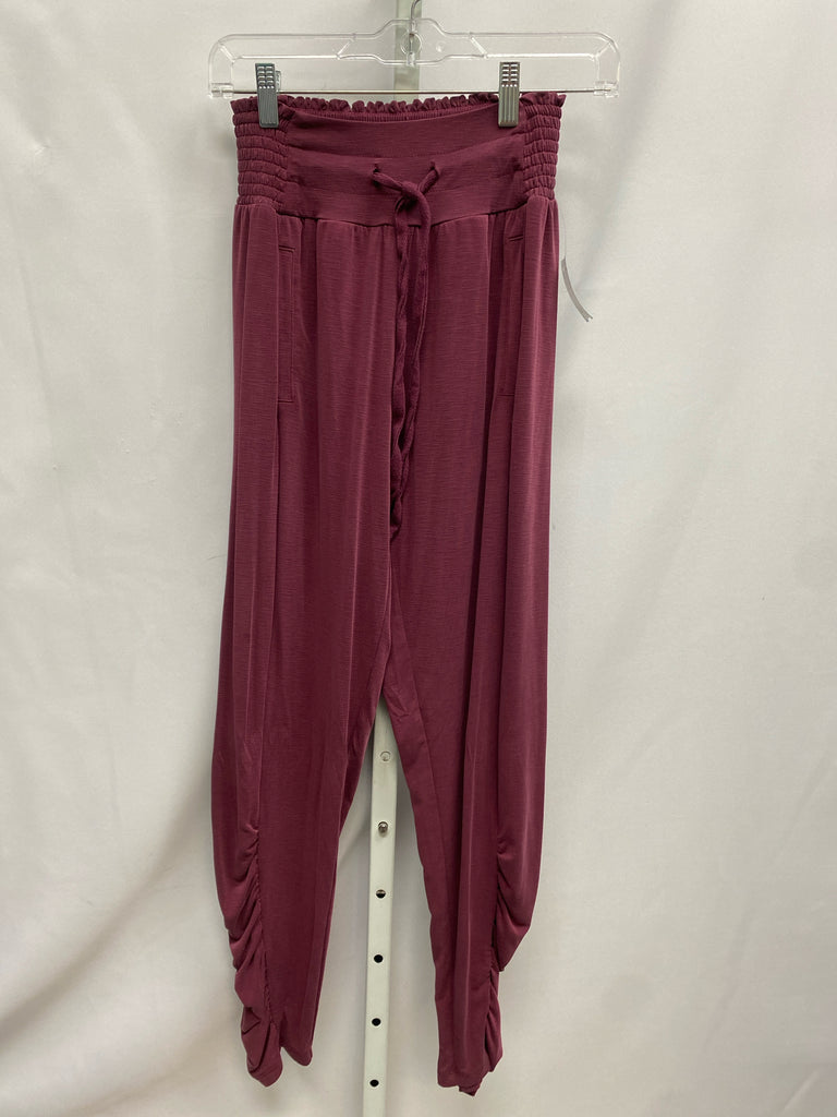 Anthropologie Size XS Burgundy Pants