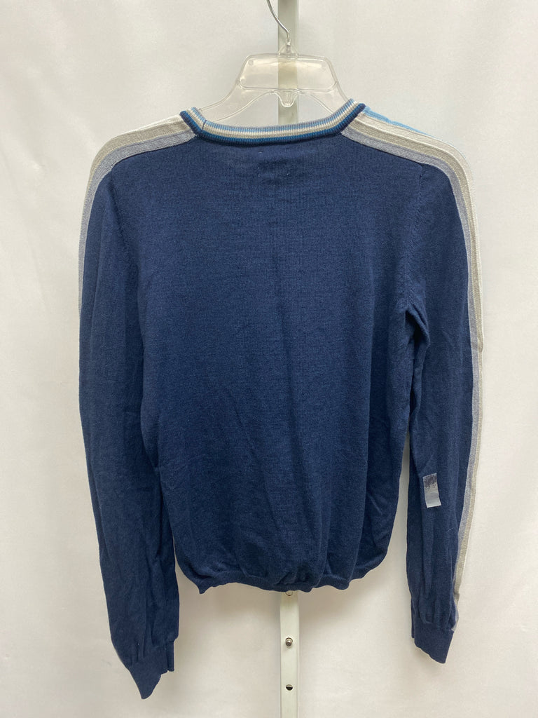 Faherty Size Small Navy Long Sleeve Sweater