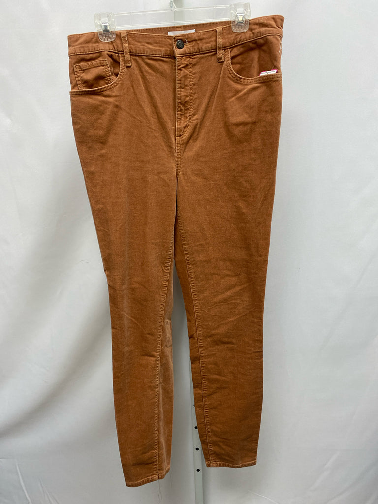 LOFT Size 12 Rust Pants