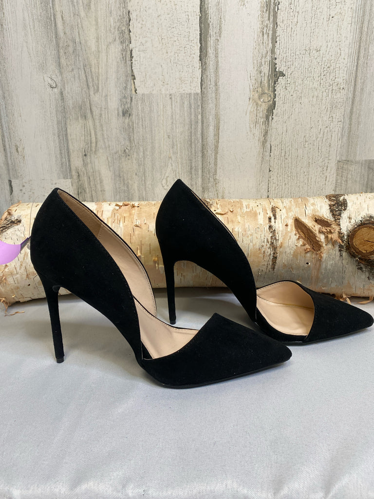 Lulus Size 8.5 Black Heels