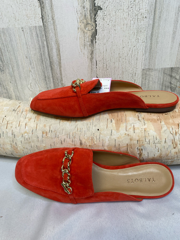 Talbots Size 10 Red Flats