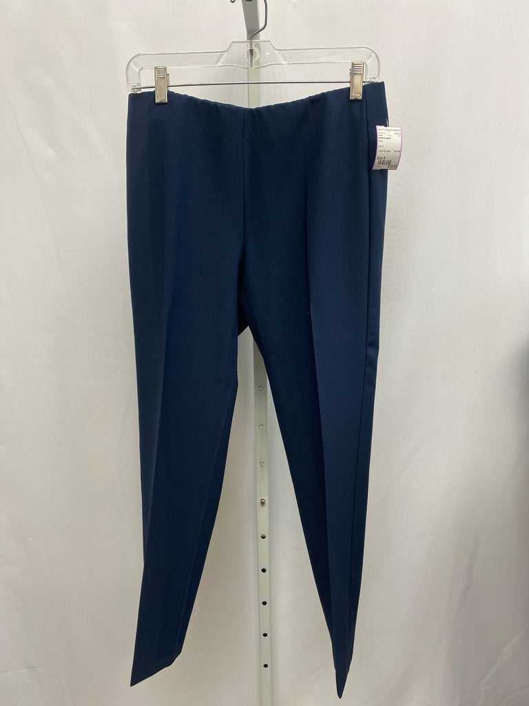 adrianna papell Size 8 Navy Pants