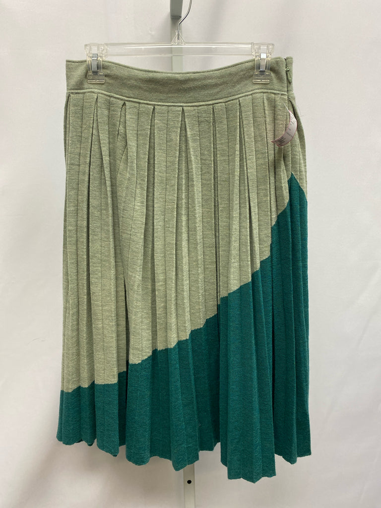 Size 12 Anthropologie Green Skirt