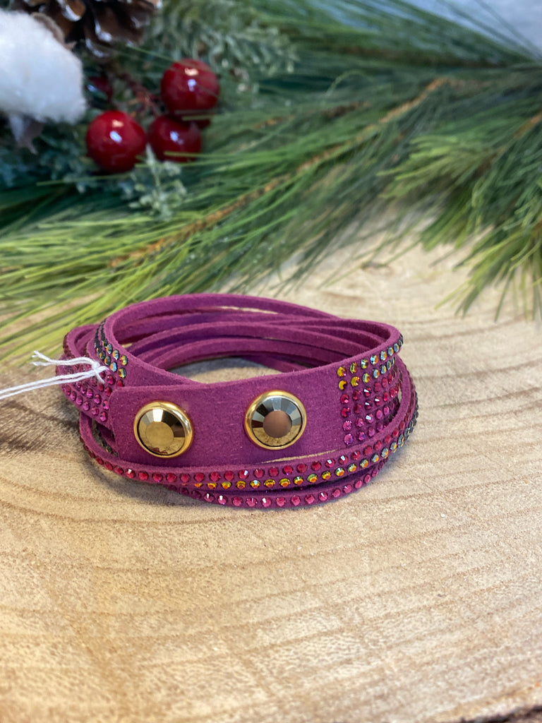 Swarovski Magenta Bracelet