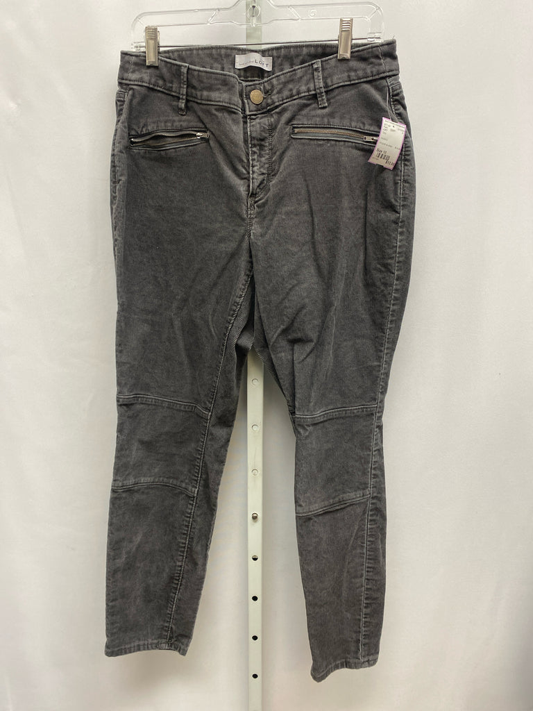 LOFT Size 10 Gray Pants