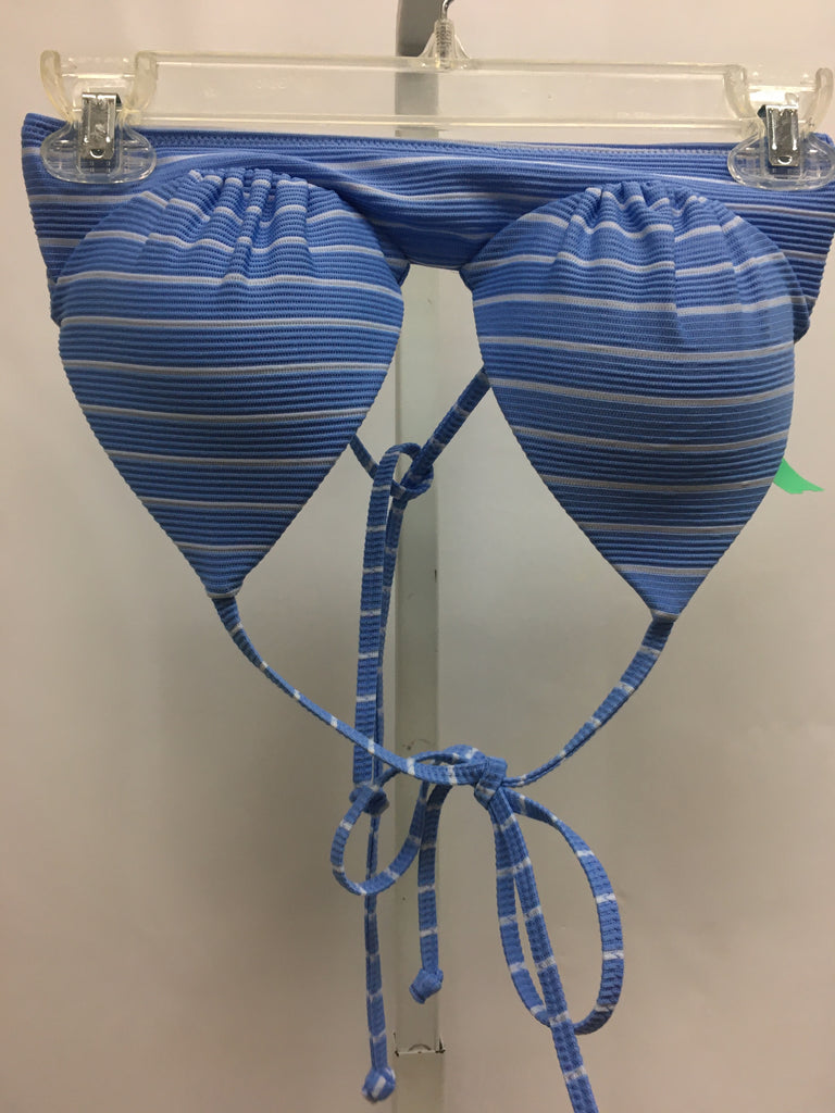 Size 34B Blue Stripe Swimsuit Top Only