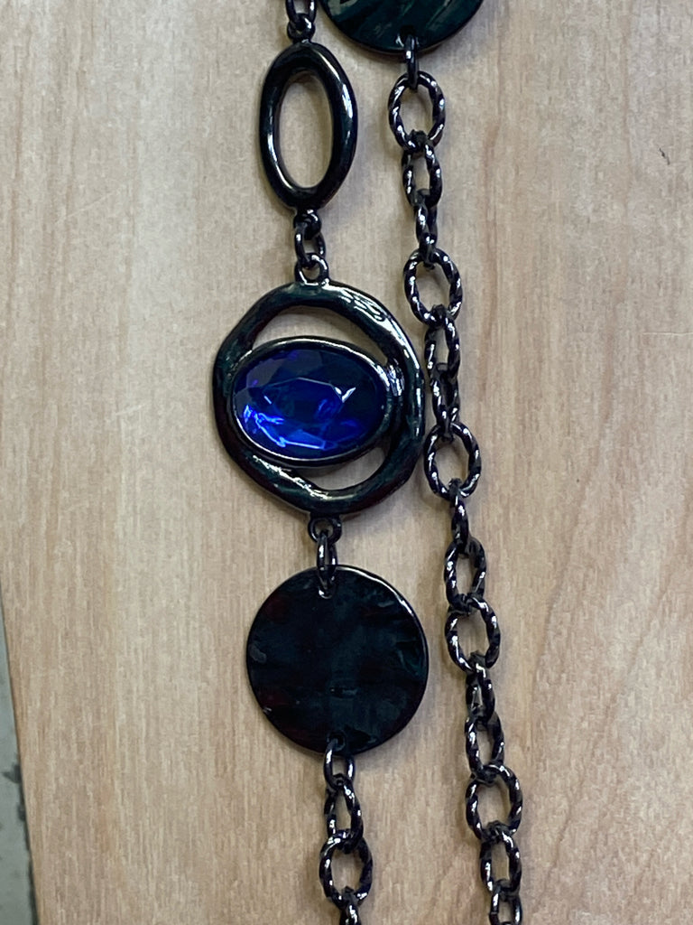 Chico's Black/blue Chico's Necklace