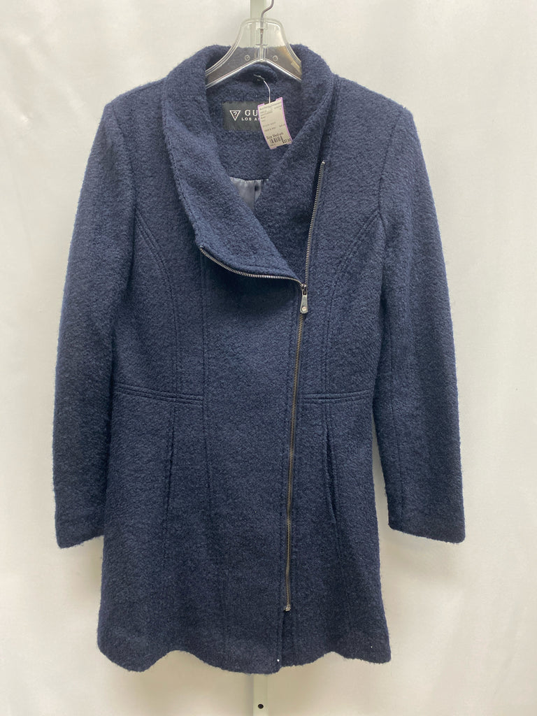 Size Medium Guess Navy Jacket/Outerwear