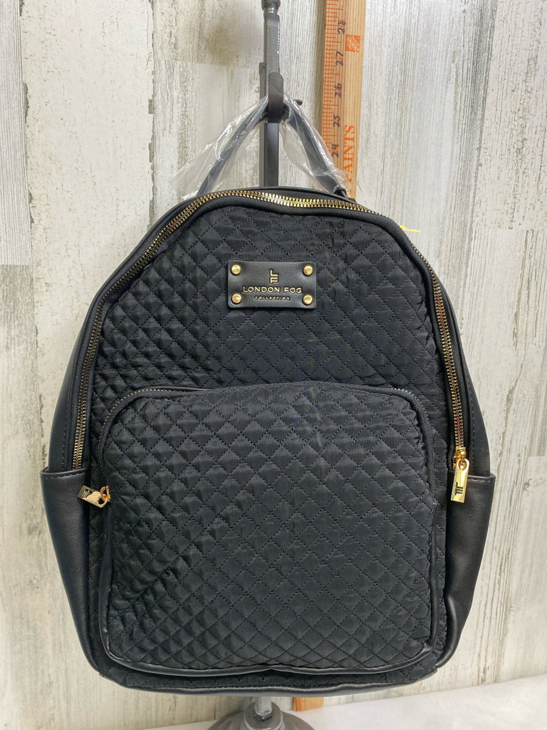 London Fog Black Backpack