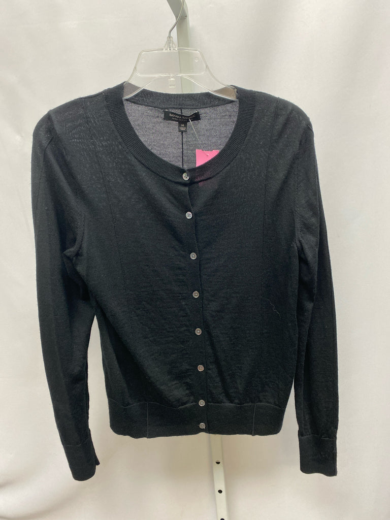 Banana Republic Size Medium Black Cardigan