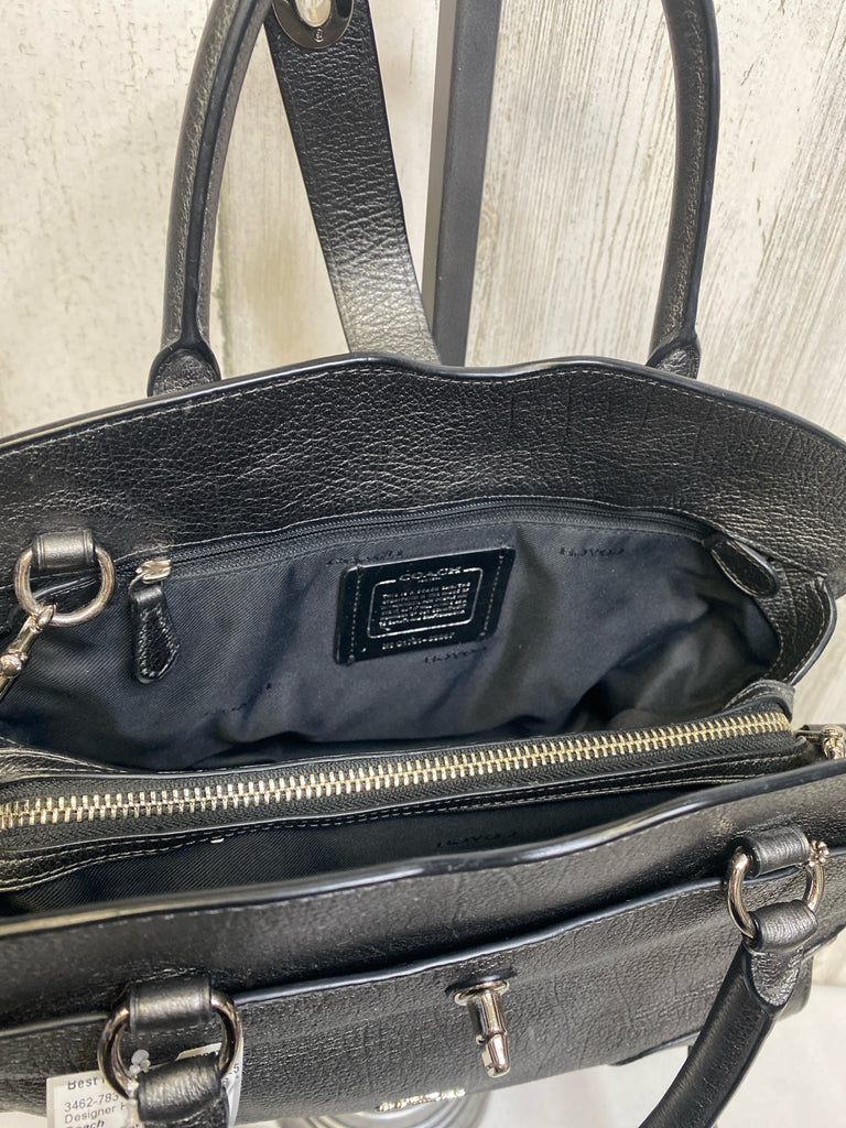 Coach Metallic Designer Handbag