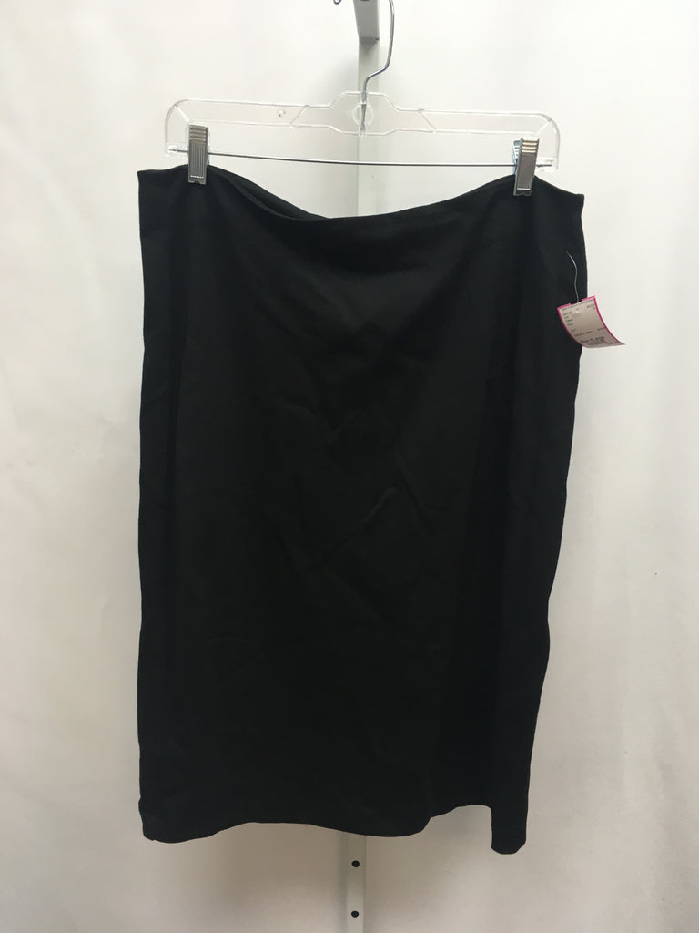 Size XLarge Tahari Black Skirt