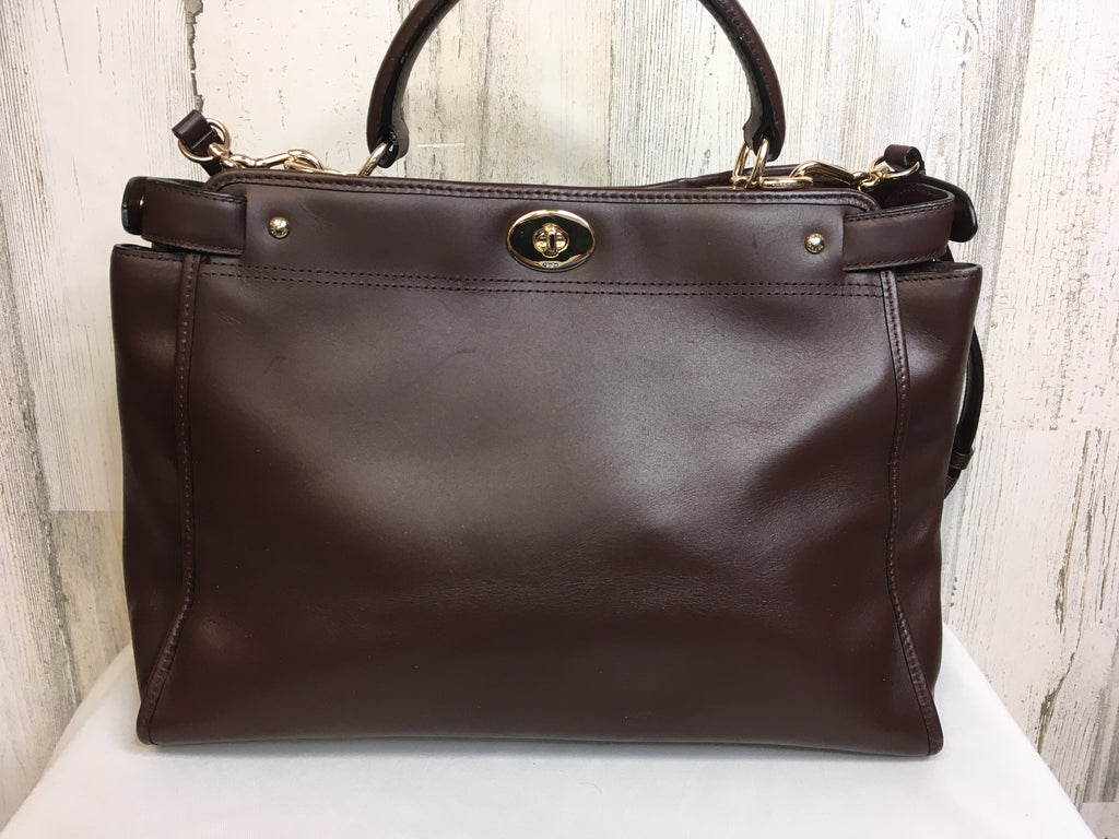 Coach Brown Designer Handbag