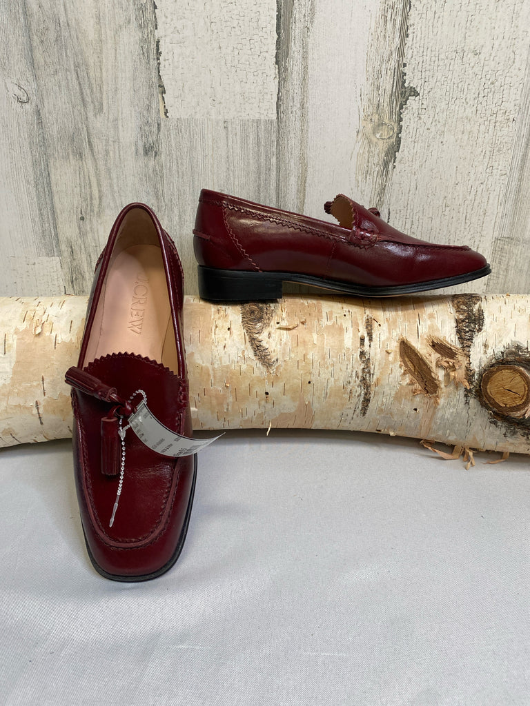 J.Crew Size 6.5 Red Loafers
