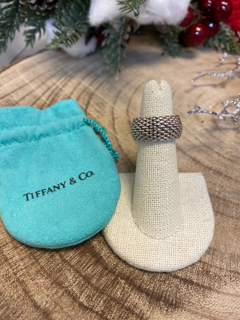 Tiffany & Co. Silver Designer Ring
