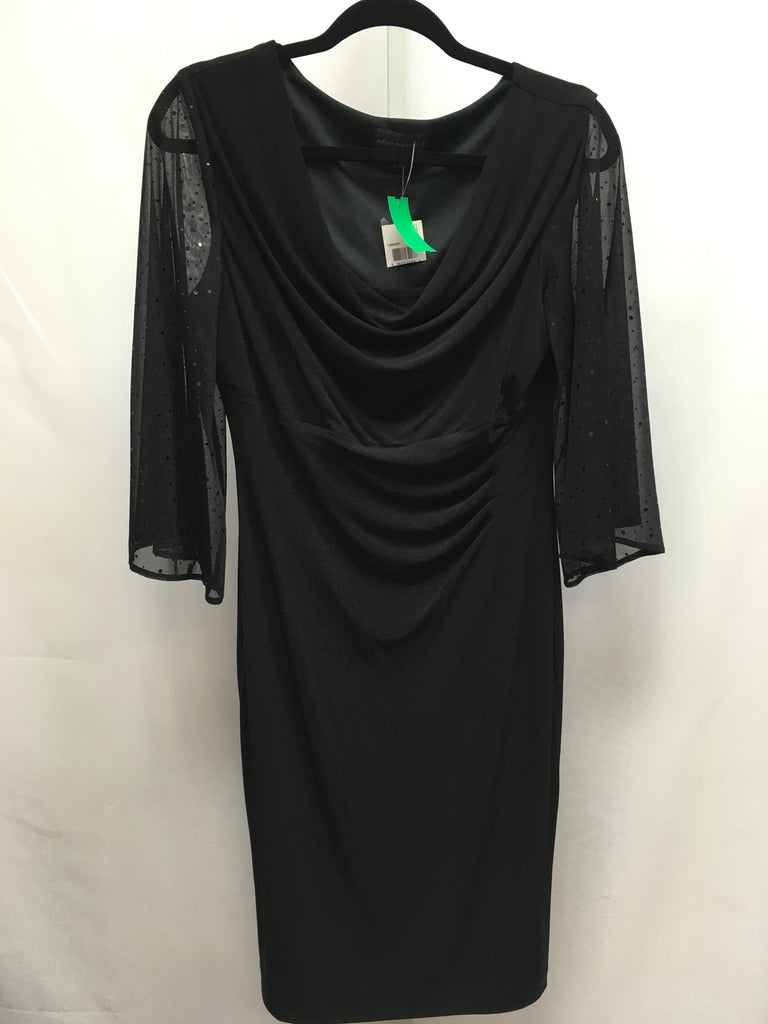 Size 6 Connected Black 3/4 Sleeve Dress