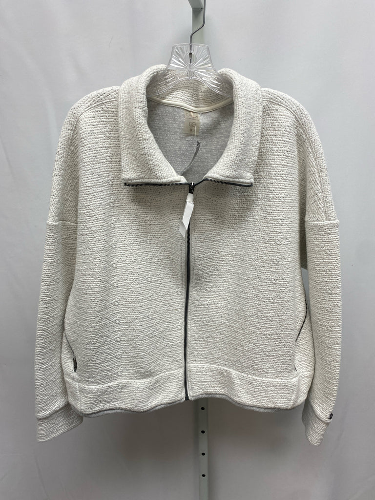 Calia Size XL Cream Athletic Jacket