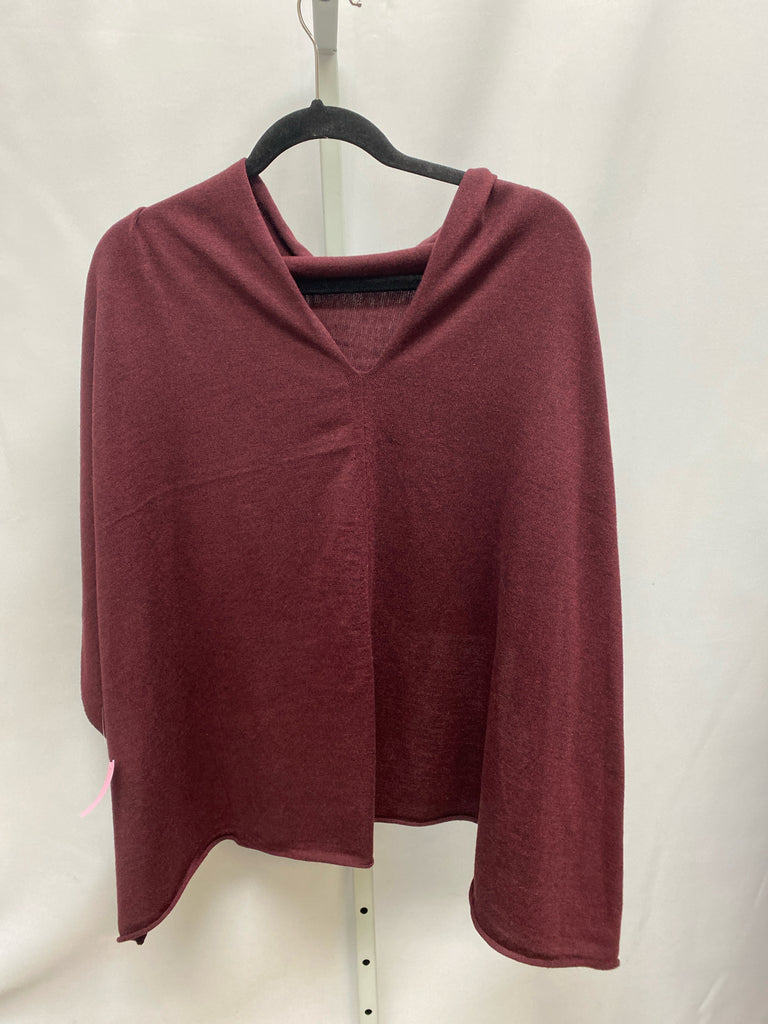 Kerisma Size OS Burgandy Poncho