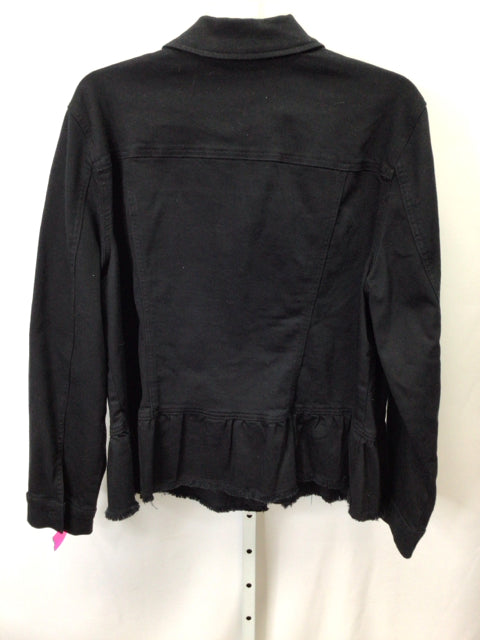 Chico's Size Chico's 3 (X-large) Black Jean Jacket