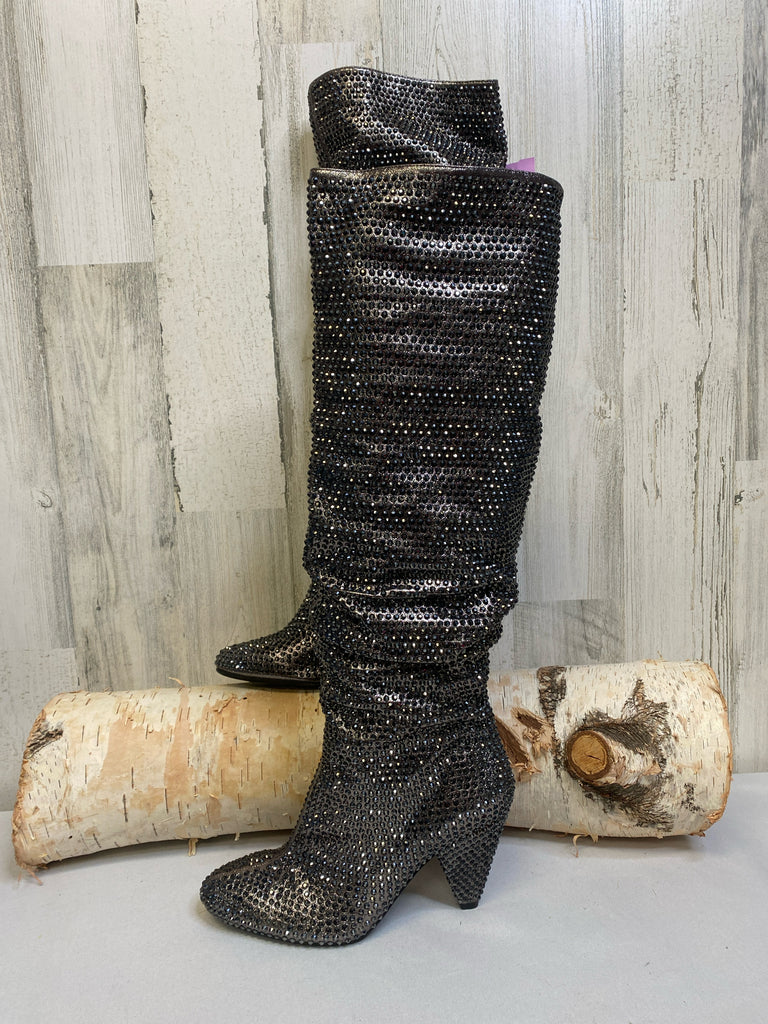 Inc Size 6.5 Silver Boots