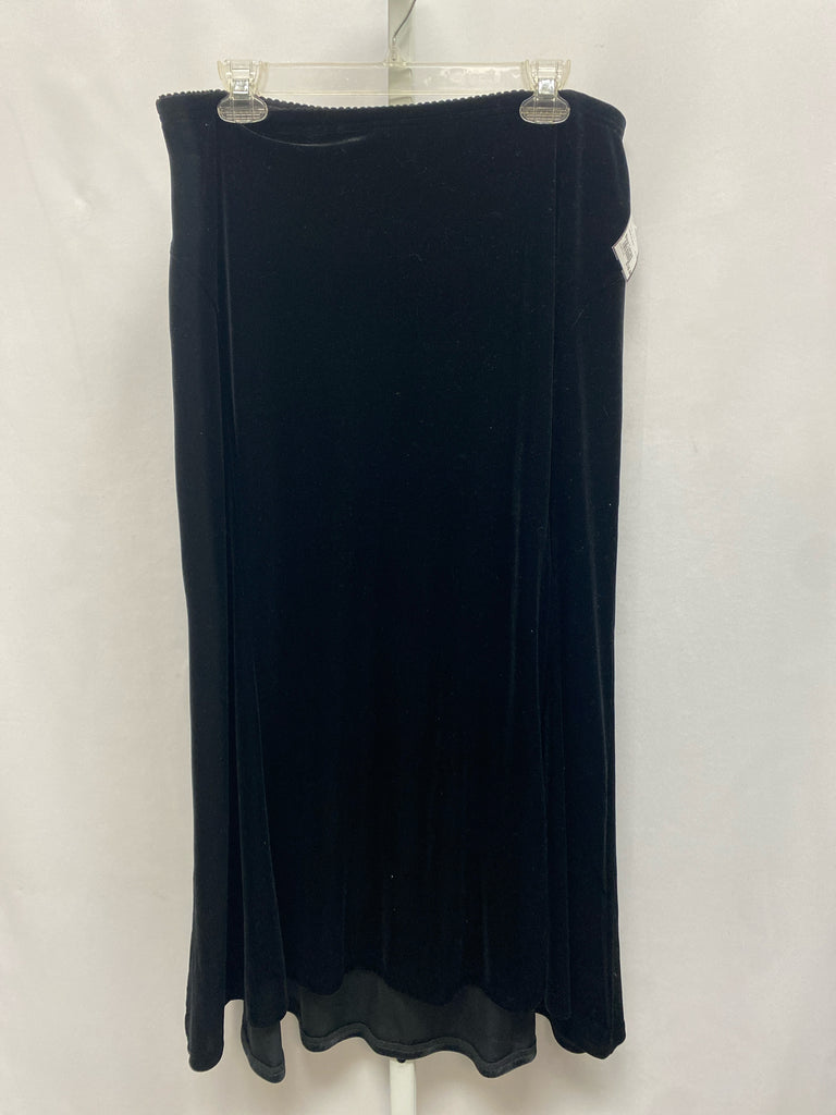 J. Jill Size Large Black Skirt