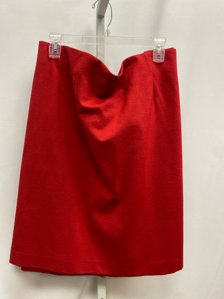 J. Jill Size 4X Red Skirt