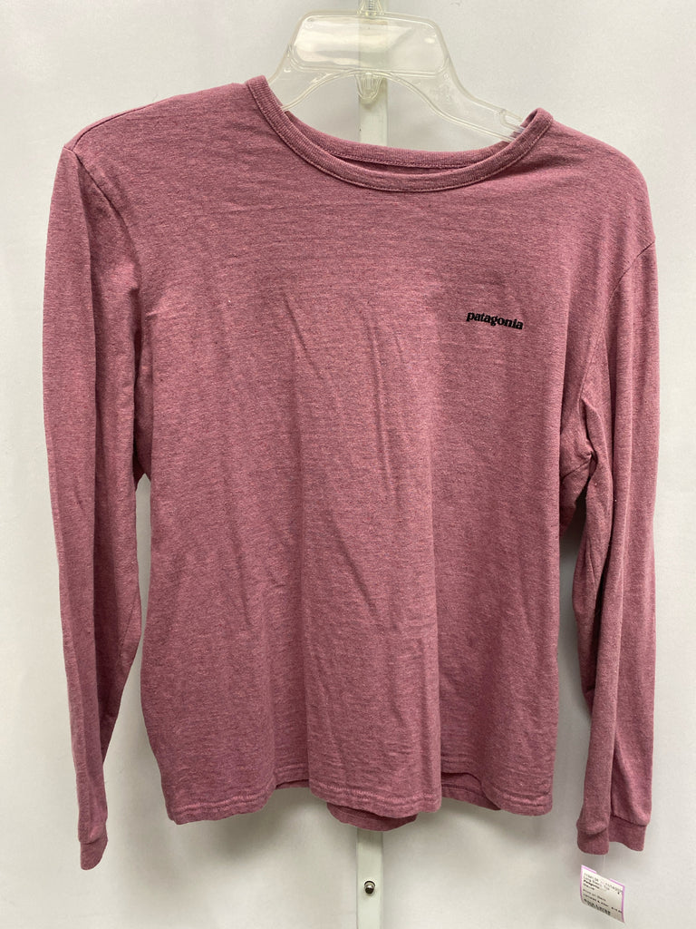 Patagonia Size Large Mauve Long Sleeve Top